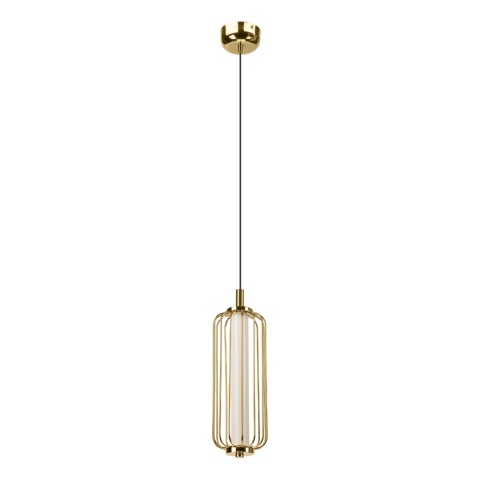 Nowoczesna lampa wisząca BONNIE 7W LED złota