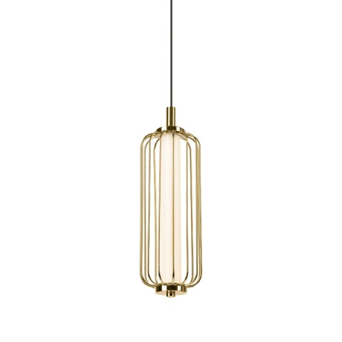 Nowoczesna lampa wisząca BONNIE 7W LED złota