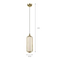Nowoczesna lampa wisząca BONNIE 7W LED złota