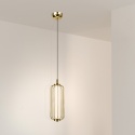 Nowoczesna lampa wisząca BONNIE 7W LED złota