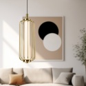 Nowoczesna lampa wisząca BONNIE 7W LED złota