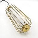 Nowoczesna lampa wisząca BONNIE 7W LED złota