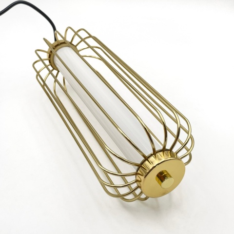 Nowoczesna lampa wisząca BONNIE 7W LED złota