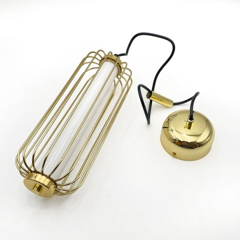 Nowoczesna lampa wisząca BONNIE 7W LED złota