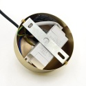 Nowoczesna lampa wisząca BONNIE 7W LED złota