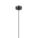 Elegancka lampa wisząca 1-punktowa VELLO złota E27 szklany klosz