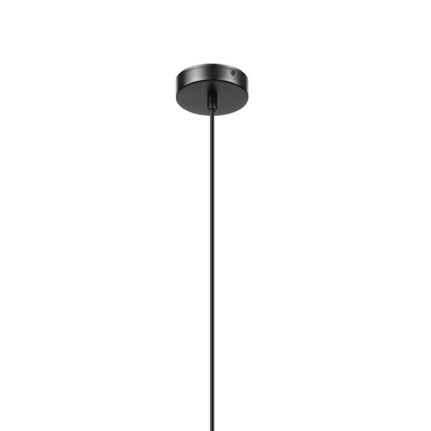 Elegancka lampa wisząca 1-punktowa VELLO złota E27 szklany klosz