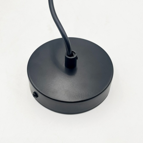 Elegancka lampa wisząca 1-punktowa VELLO złota E27 szklany klosz