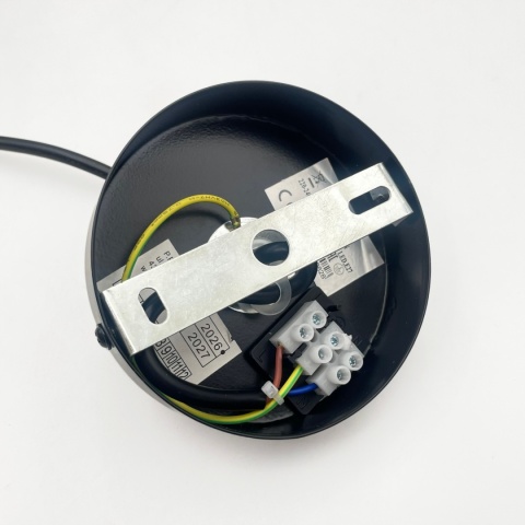 Elegancka lampa wisząca 1-punktowa VELLO złota E27 szklany klosz