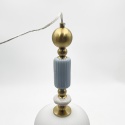 Elegancka lampa wisząca 1-punktowa ROYAL E27 szklane elementy
