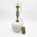 Elegancka lampa wisząca 1-punktowa ROYAL E27 szklane elementy