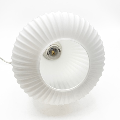 Elegancka lampa wisząca 1-punktowa ROYAL E27 szklane elementy