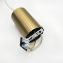 Elegancka lampa wisząca 1-punktowa ROYAL E27 szklane elementy