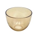 Elegancki klosz JOYCE bursztynowy E27 13x10,5 CM szklany