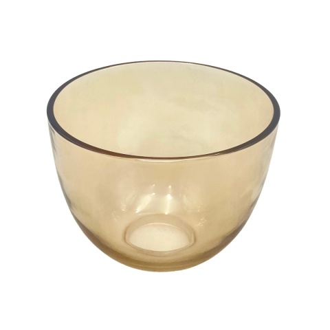 Elegancki klosz JOYCE bursztynowy E27 13x10,5 CM szklany