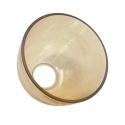 Elegancki klosz JOYCE bursztynowy E27 13x10,5 CM szklany