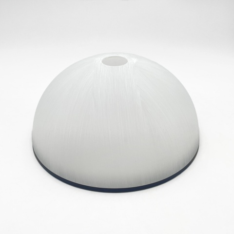 Elegancka lampa wisząca RETRO 1- punktowa CZARNA, szklany klosz z czarnym paskiem E27