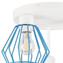 Nowoczesna lampa 3-punktowa AUDREY MULTICOLOR E27 metal