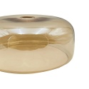 Nowoczesmy klosz AMAYA bursztynowy 33x14,8CM - E27 szklany