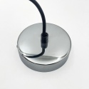 Nowoczesna lampa wisząca 1-punktowa FLO chrom E27