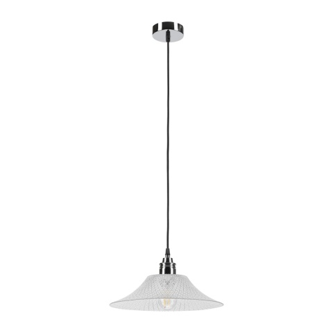 Nowoczesna lampa wisząca 1-punktowa JULL chrom E27
