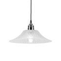 Nowoczesna lampa wisząca 1-punktowa JULL chrom E27
