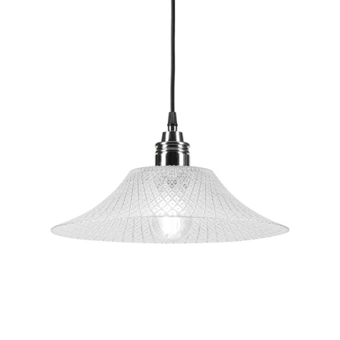 Nowoczesna lampa wisząca 1-punktowa JULL chrom E27