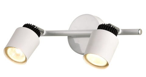 MEGAN lampa sufitowa 2-punktowa biała - spot