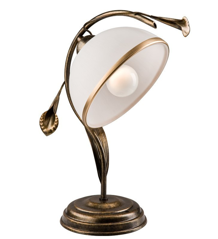 NOWA KALIA lampa stołowa czarna / złota NOWA KALIA lampa stołowa czarna / złota