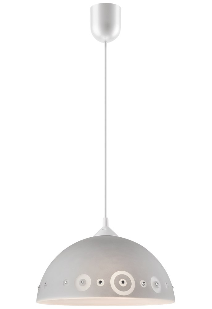 1 LAMPA POJEDYNCZA GARDEN CYRKONIA KÓŁKA SZARA 1 LAMPA POJEDYNCZA GARDEN CYRKONIA KÓŁKA SZARA