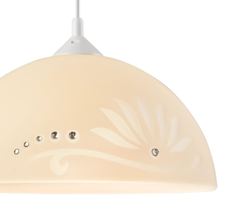 LOTOS lampa wisząca 1-punktowa żółta cyrkonie LOTOS lampa wisząca 1-punktowa żółta cyrkonie