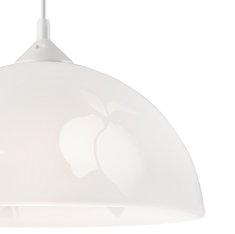 CYTRYNY lampa wisząca 1-punktowa biała CYTRYNY lampa wisząca 1-punktowa biała