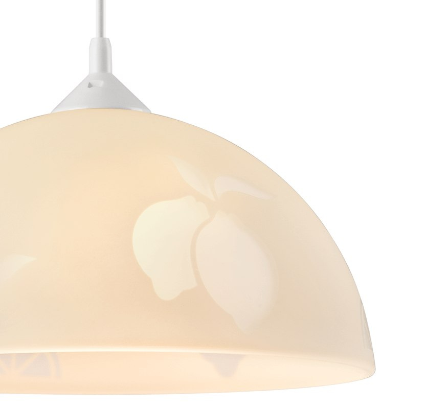 LEMON lampa wisząca 1-punktowa kremowa LEMON lampa wisząca 1-punktowa kremowa
