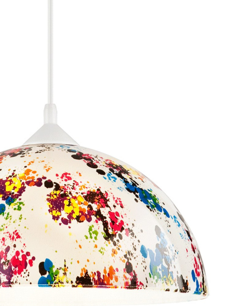 1 LAMPA POJEDYNCZA SZKLANA HYDRO - KLEKSY 1 LAMPA POJEDYNCZA SZKLANA HYDRO - KLEKSY