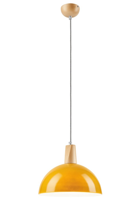 1 LAMPA POJEDYNCZA SZKŁO / DREWNO MODERN SKANDI ŻÓŁTY 1 LAMPA POJEDYNCZA SZKŁO / DREWNO MODERN SKANDI ŻÓŁTY