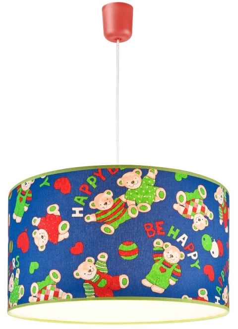 1 LAMPA WISZĄCA DZIECIĘCA Z ABAŻUREM MISIE 1 LAMPA WISZĄCA DZIECIĘCA Z ABAŻUREM MISIE