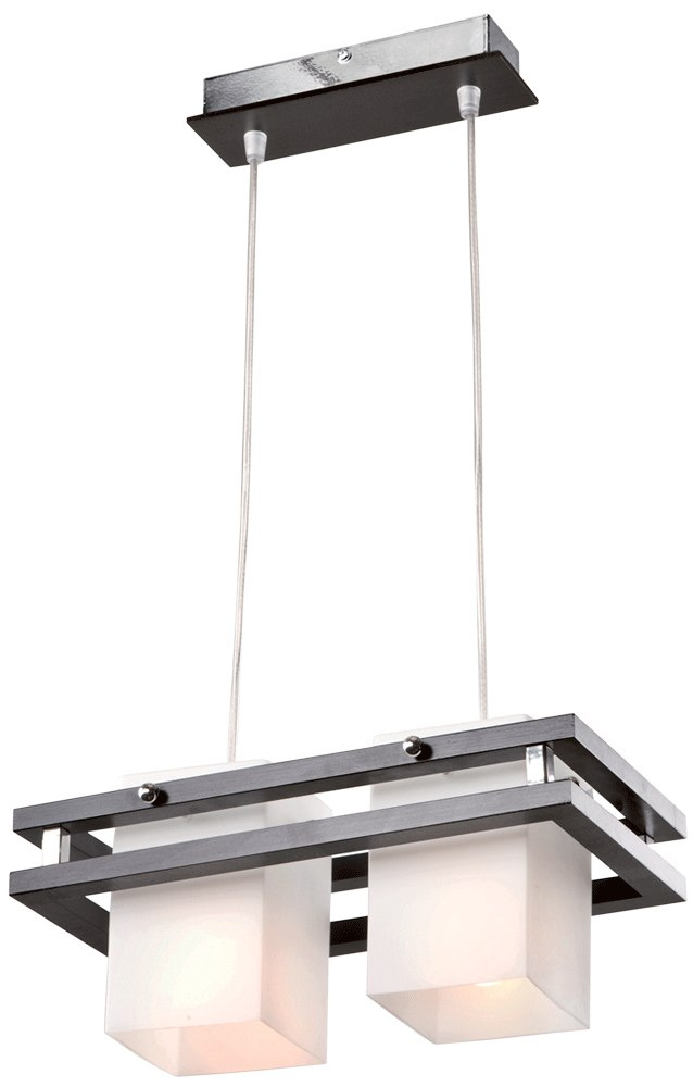 ALAN lampa wisząca 2-punktowa wenge ALAN lampa wisząca 2-punktowa wenge