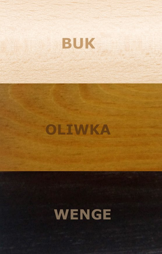LEON lampa stołowa drewno oliwka