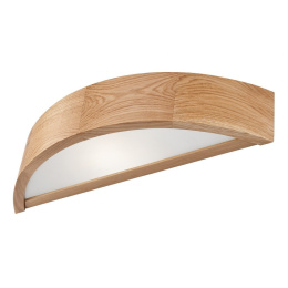 MODERN kinkiet - półplafon drewniany dębowy