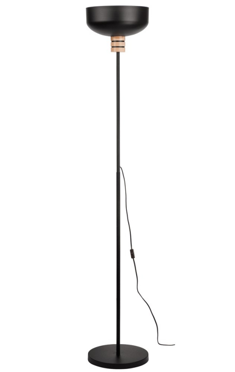 COSMO lampa podłogowa 1-punktowa czarna