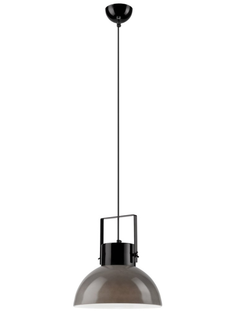 1 LAMPA POJEDYNCZA SZKŁO / METAL LOFT, INDUSTRIAL CZARNO-SZARA 1 LAMPA POJEDYNCZA SZKŁO / METAL LOFT, INDUSTRIAL CZARNO-SZARA