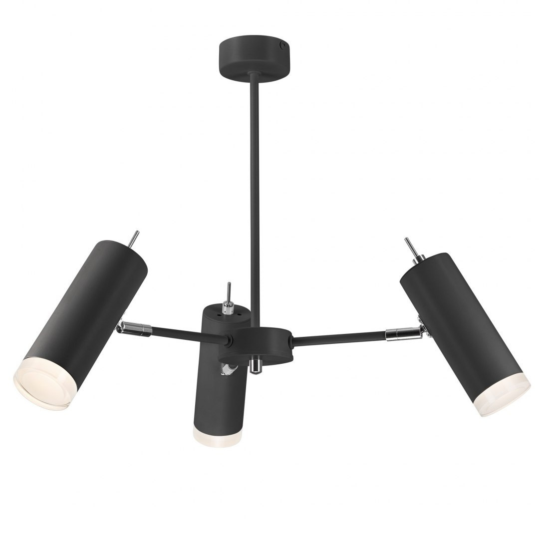 MADISON lampa sufitowa 3-punktowa czarna MADISON lampa sufitowa 3-punktowa czarna