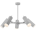 MADISON lampa sufitowa 5-punktowa srebrna MADISON lampa sufitowa 5-punktowa srebrna