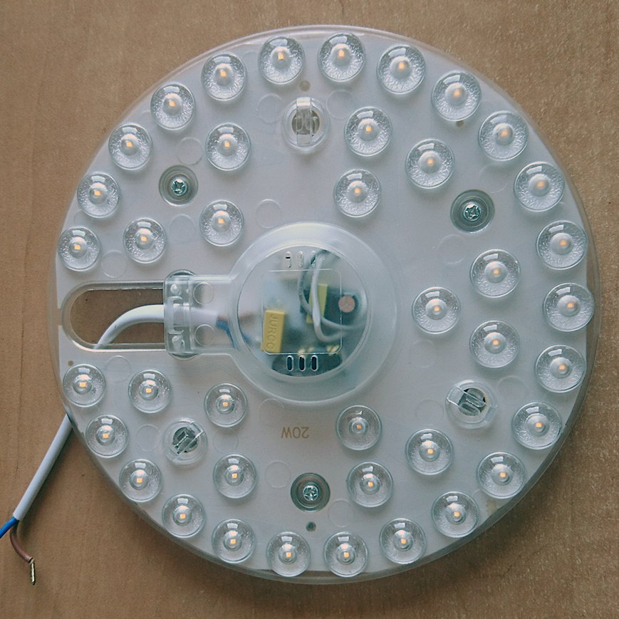 PEDRO Plafon LED 20W drewniany kwadrat 36 cm bielony buk PEDRO Plafon LED 20W drewniany kwadrat 36 cm bielony buk