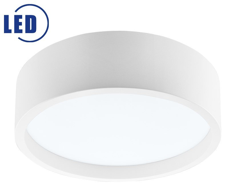 VENUS plafon LED 19W drewniany 37 cm biały VENUS plafon LED 19W drewniany 37 cm biały