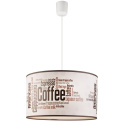 COFFEE lampa wisząca z abażurem