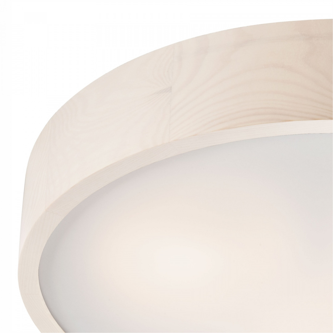 MODERN plafon drewniany 3-punktowy 47 cm bielona sosna MODERN plafon drewniany 3-punktowy 47 cm bielona sosna