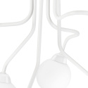 HOLLY lampa sufitowa 6-punktowa biała