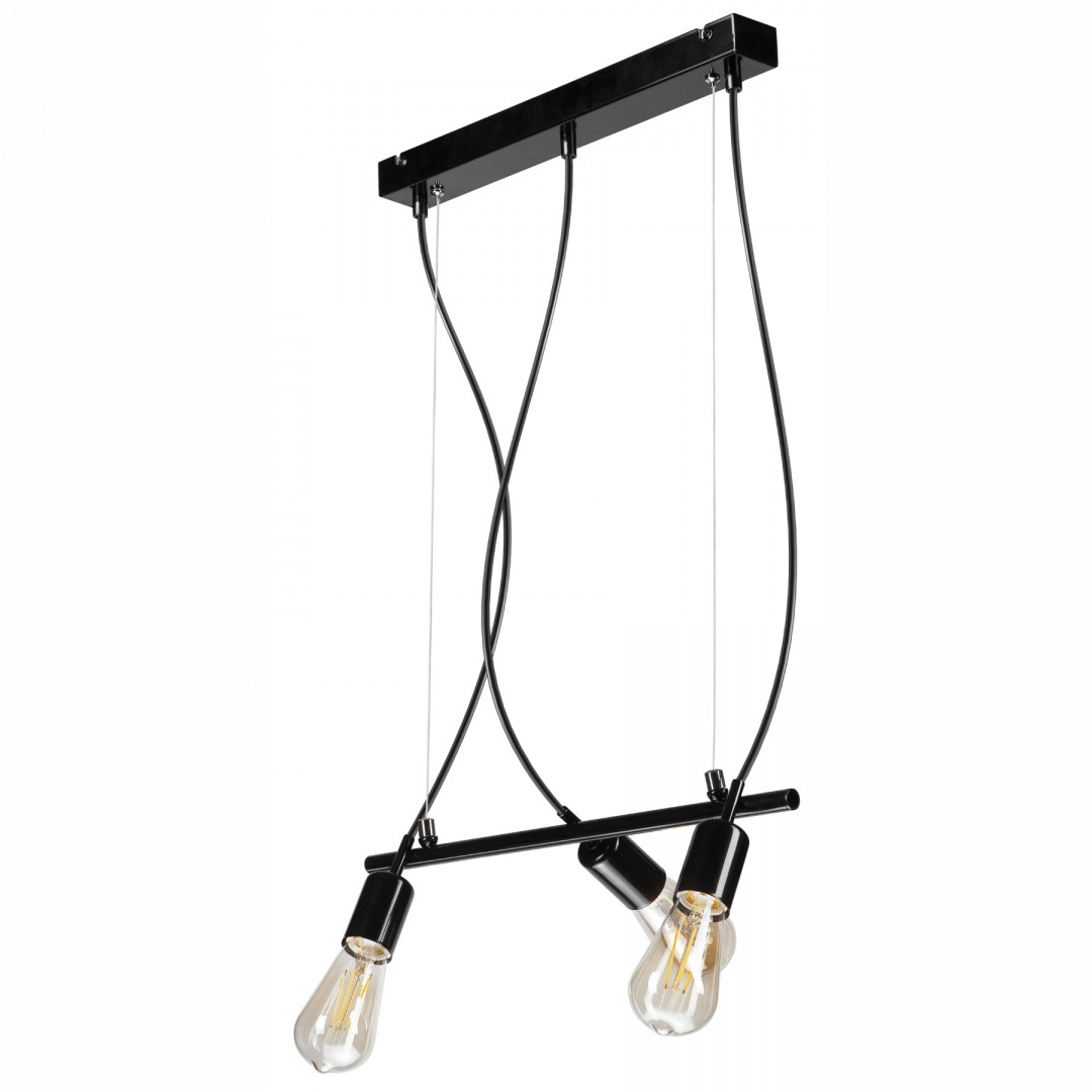 TARO lampa wisząca 3-punktowa czarna TARO lampa wisząca 3-punktowa czarna