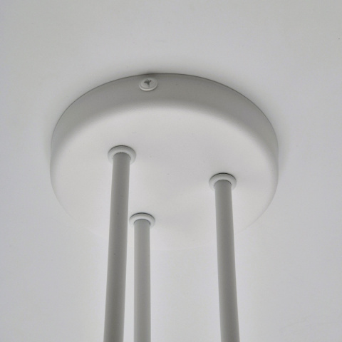 DOMINO lampa sufitowa 3-punktowa supełek biała E27 DOMINO lampa sufitowa 3-punktowa supełek biała E27